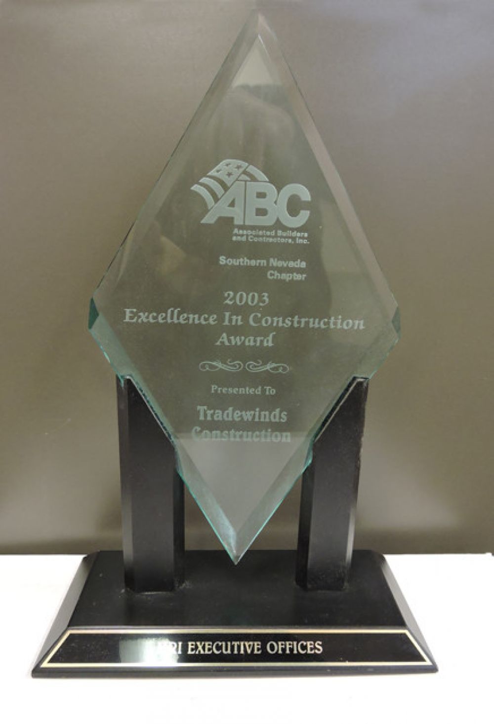 ABC Excellence In Construction 2003