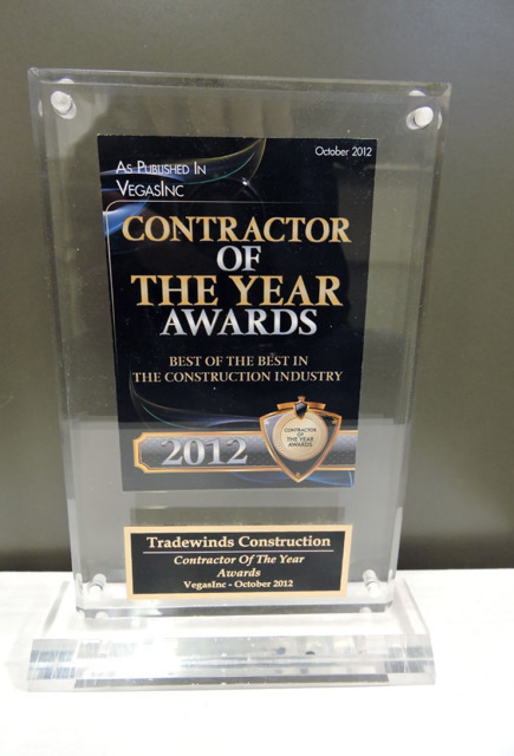 Contractor Year 2012
