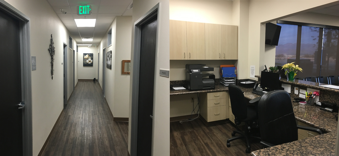 Doctor's Office Interior & Reception